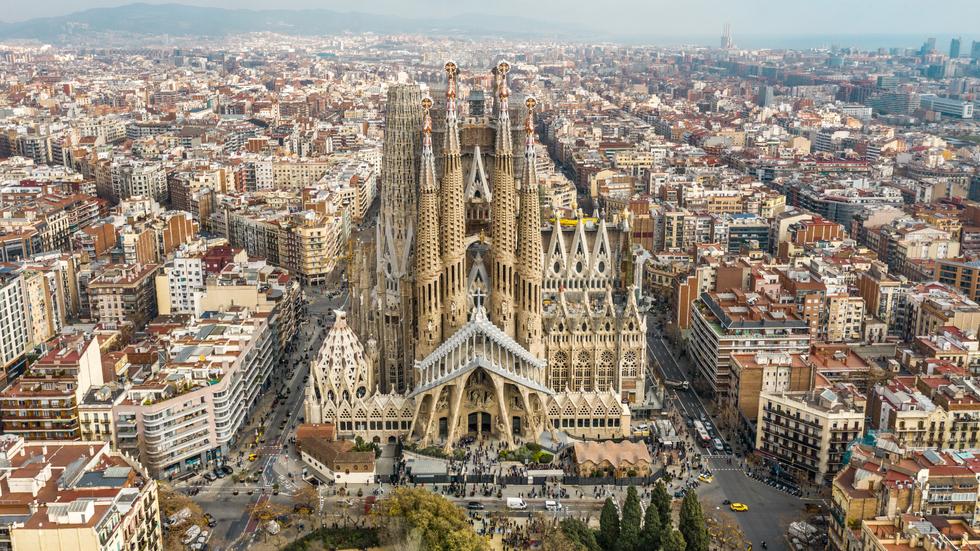 Itinéraire en pointe de cœur de Barcelone