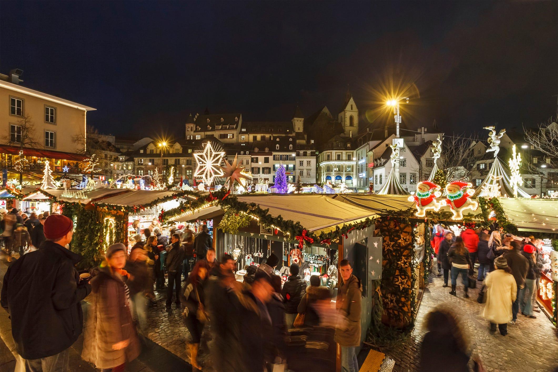Les marchés de Noël en Suisse, un spectacle pour les yeux