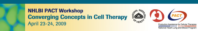 NHLBI PACT Workshop banner