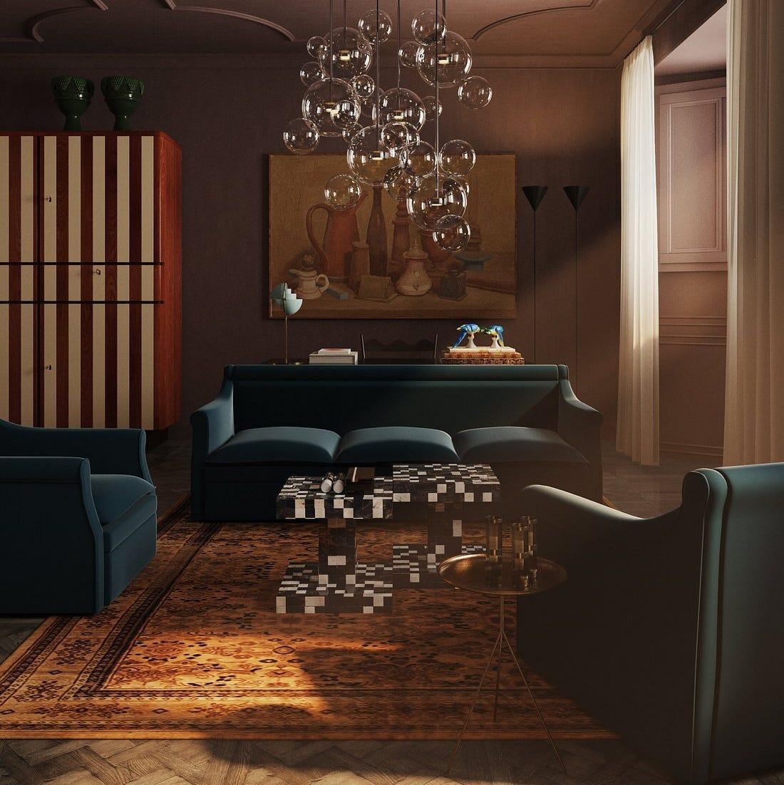 chambre moderne d'hôtel