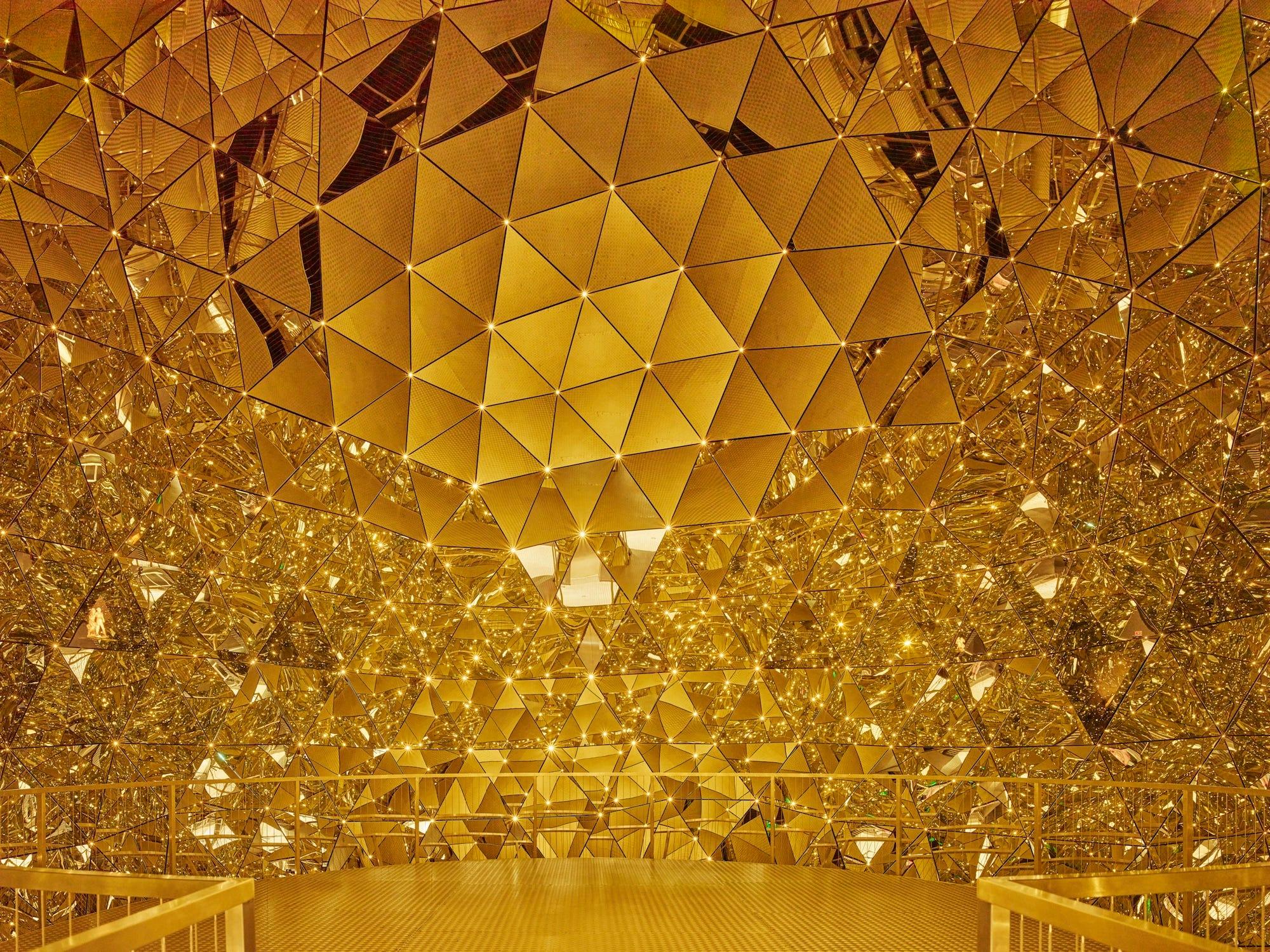 chambre des merveilles la coupole de cristal