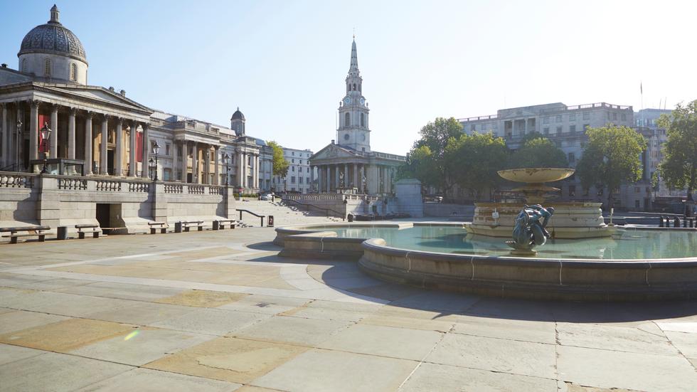 l'histoire de trafalgar square