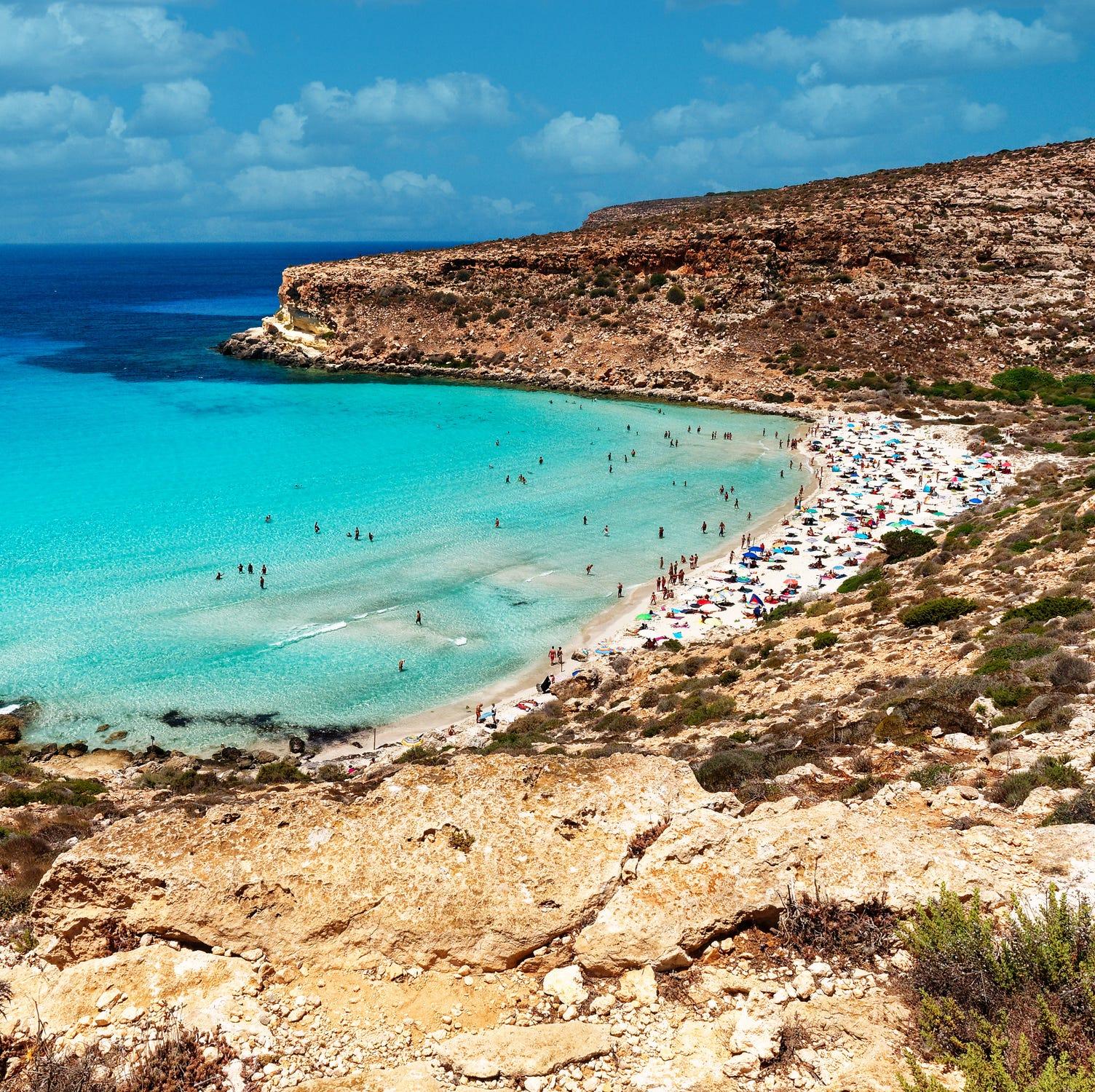 plage des lapins lampedusa sicile