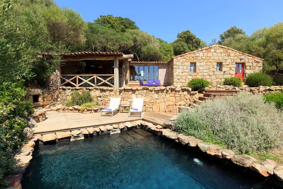 France, Corse du Sud (2A), Domaine de Murtoli, bergerie A Filetta