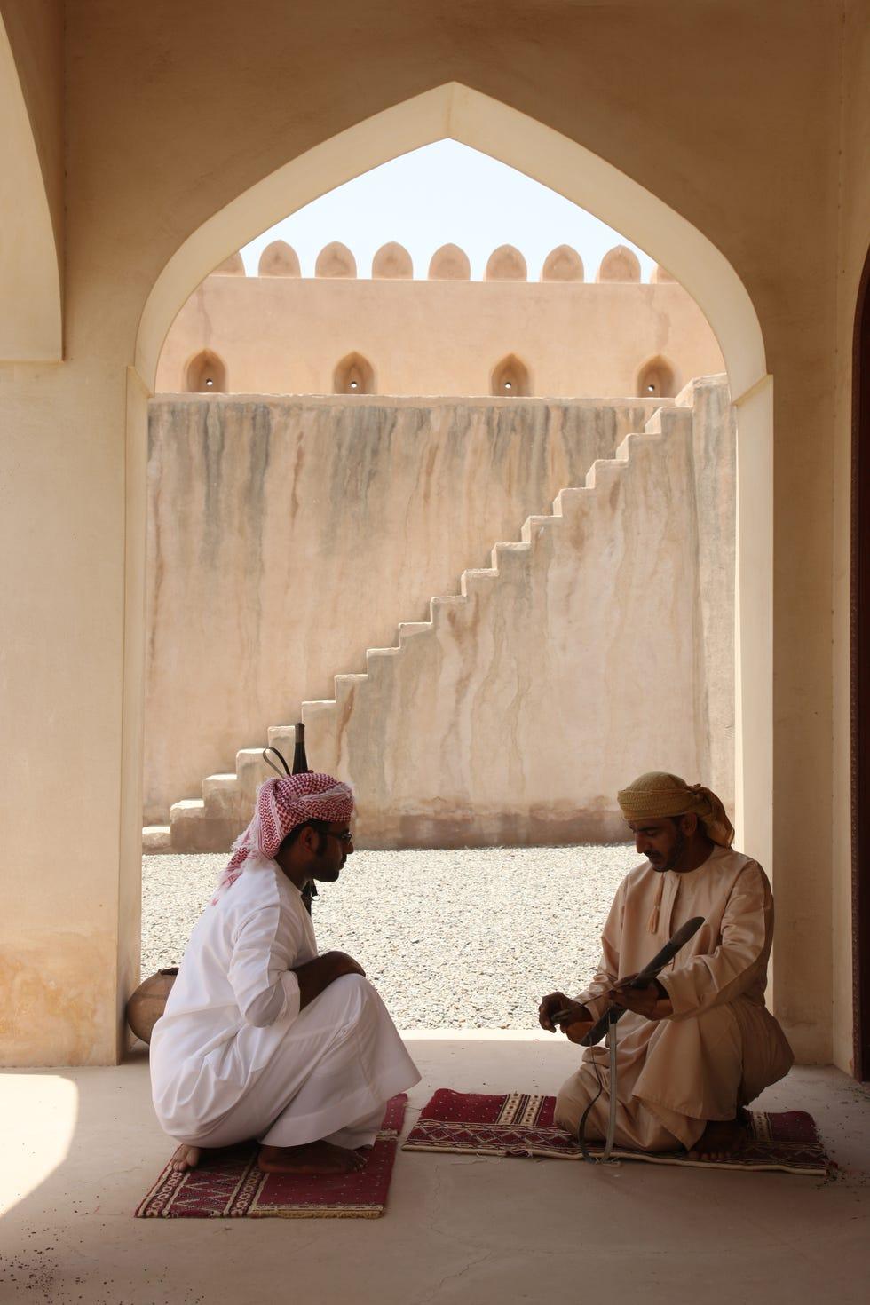 un moment de vie locale à Zighy Bay