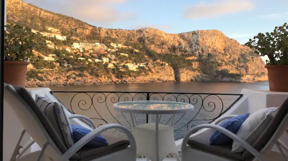 Studio pour deux personnes avec vue sur l'océan à Majorque