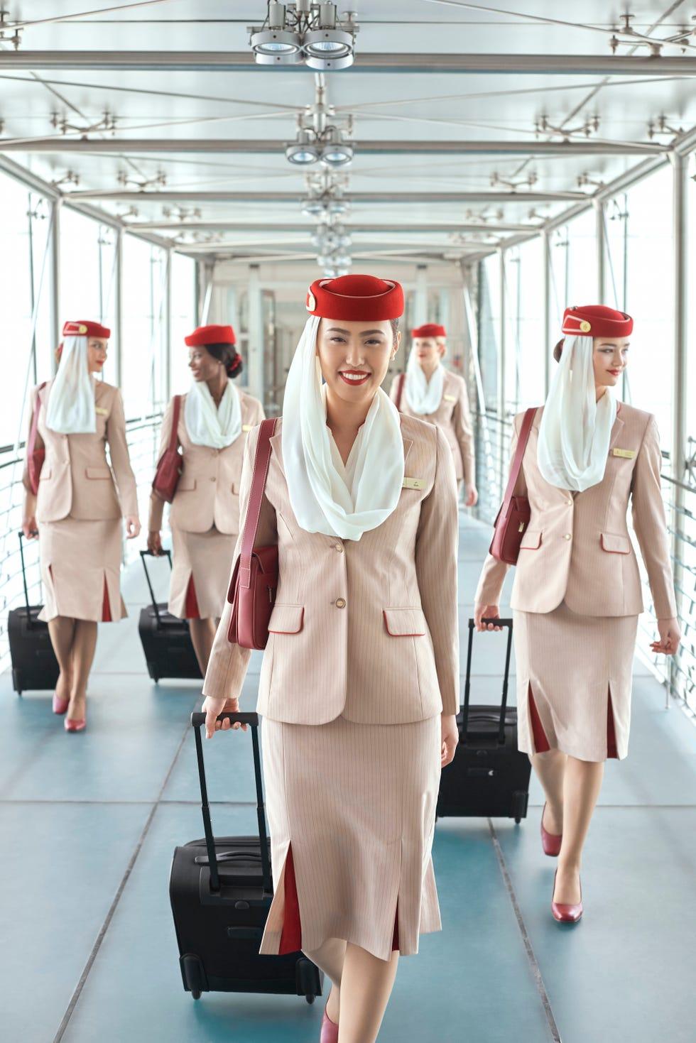 Les uniformes d'Emirates Airline