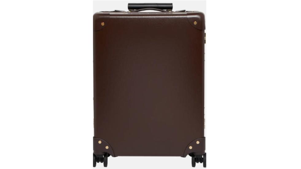 Valise Globe-Trotter de couleur marron