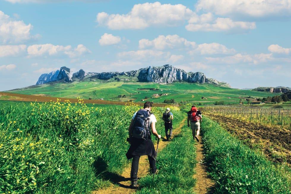 chemins d'italie, via francigena en sicile