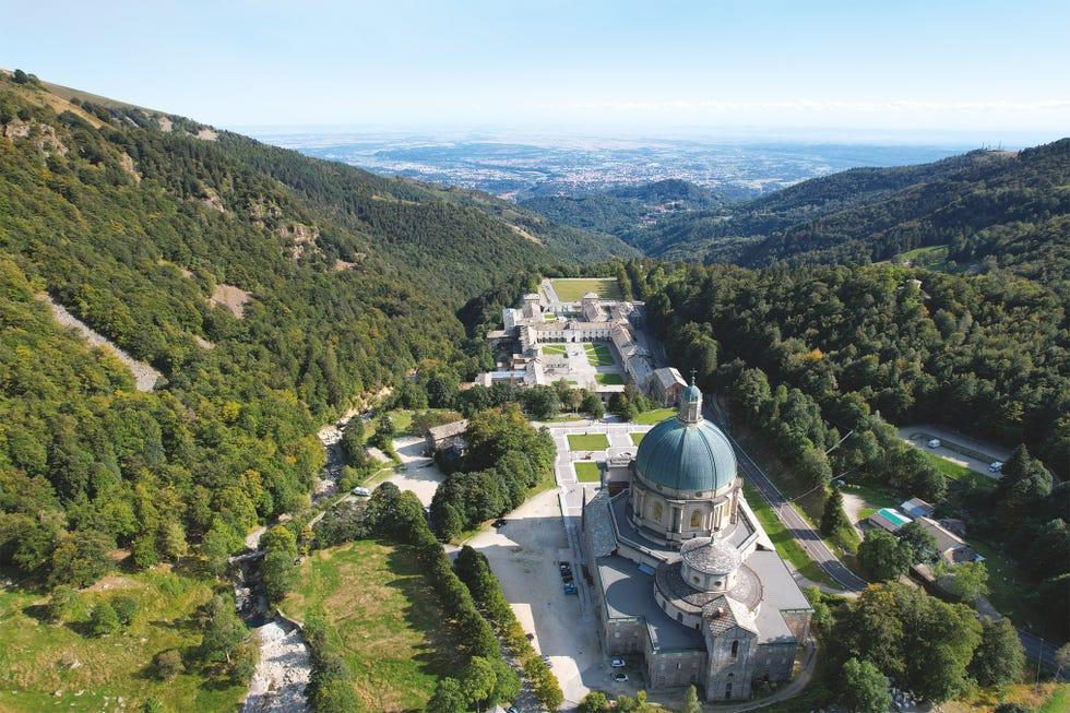 chemins d'italie, chemin d'oropa