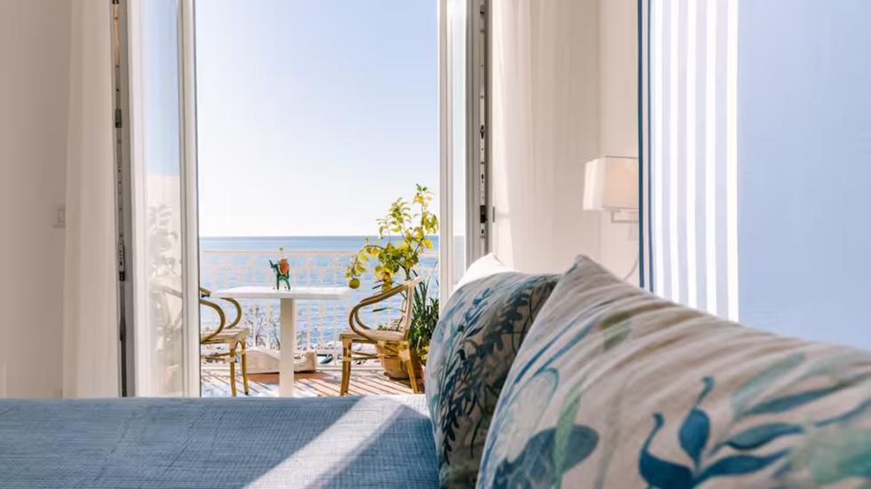 Studio avec vue sur la mer à Amalfi