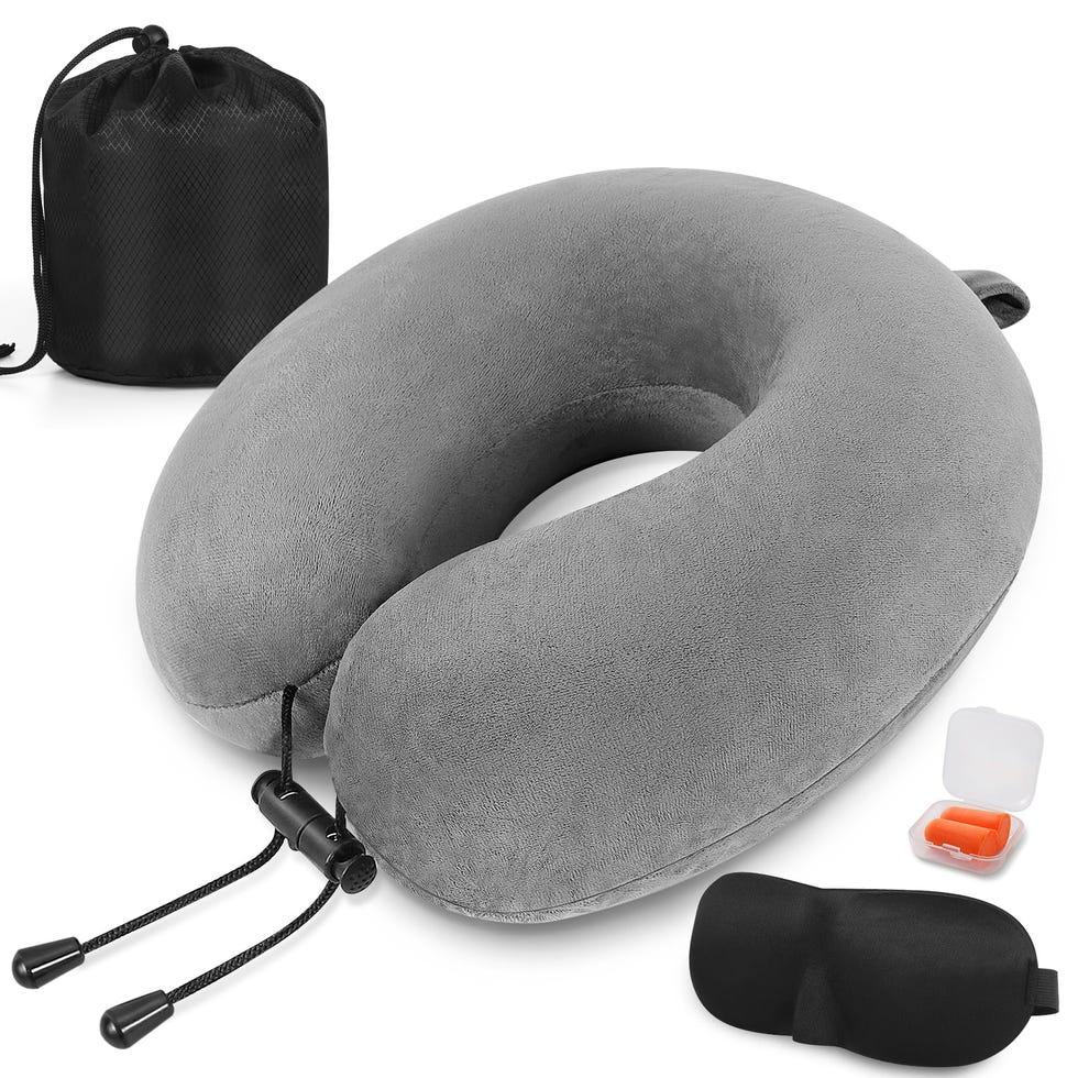 Accessoires essentiels pour un voyage, le coussin de voyage iophi