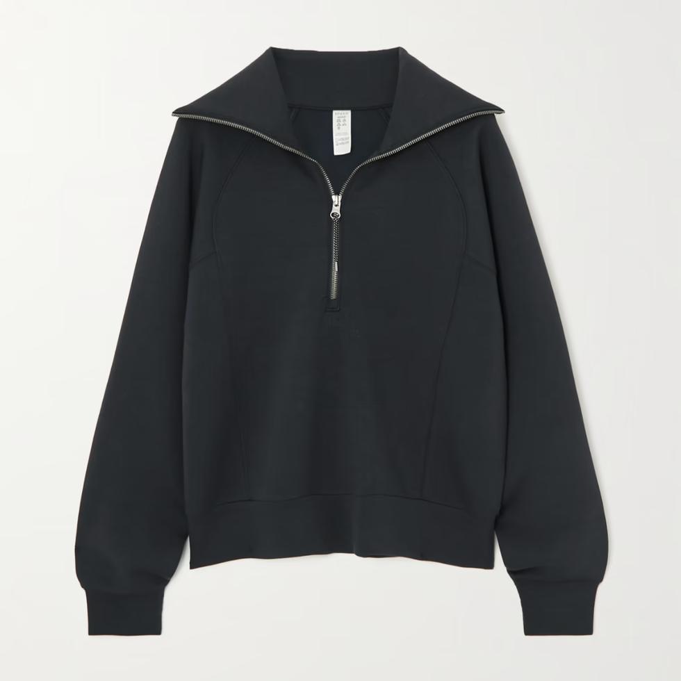 Vêtements de voyage, le sweat à mi-zip Spanx