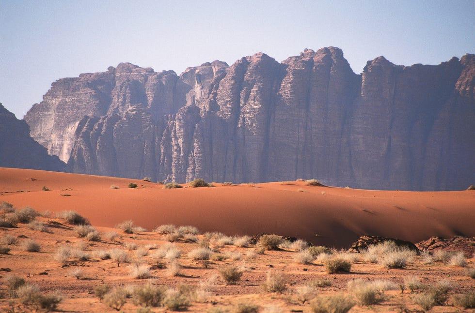 Formations terrestres montagneuses, Désert, Environnement naturel, Wadi, Sable, Formation éolienne, Paysage, Géologie, Nature sauvage
