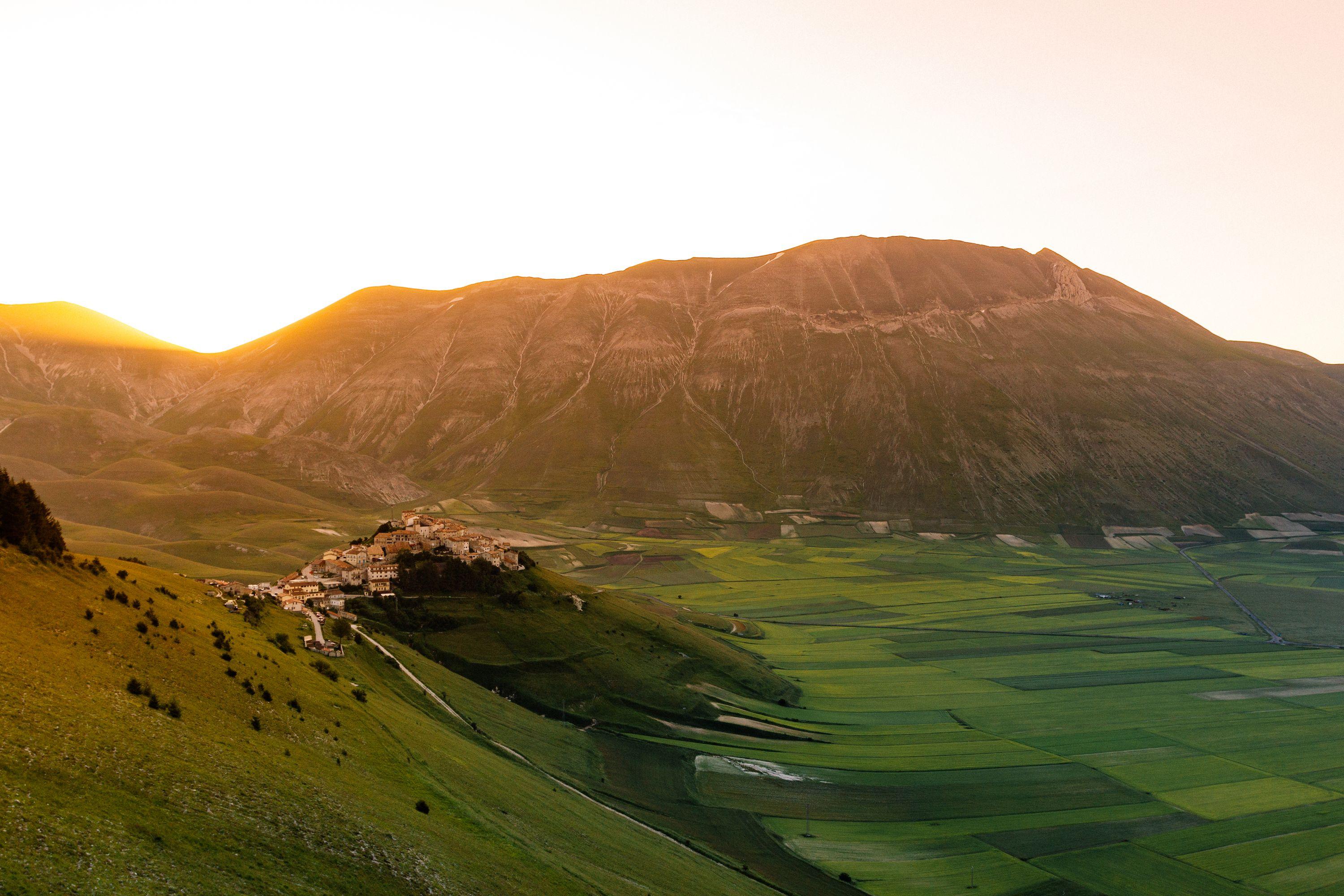 Castelluccio di Norcia, Ombrie Italie