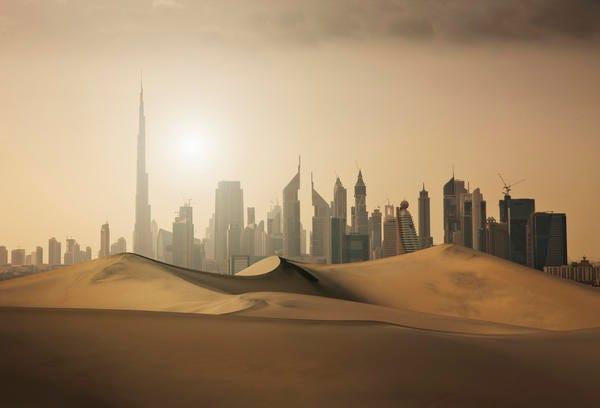 En journée, Environnement naturel, Atmosphère, Ville, Sable, Paysage, Horizon, Phénomène atmosphérique, Zone urbaine, Dune
