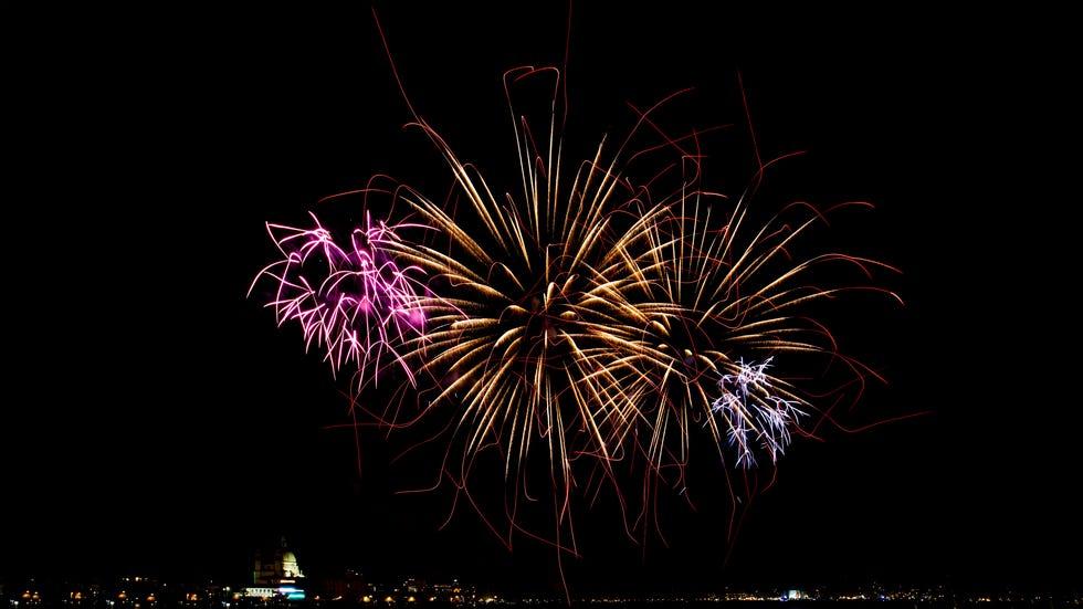 célébration du Nouvel An à Venise