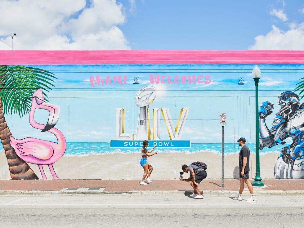 Mural, art de rue, art, mur, graffiti, dessin animé, ciel, été, vacances, illustration,