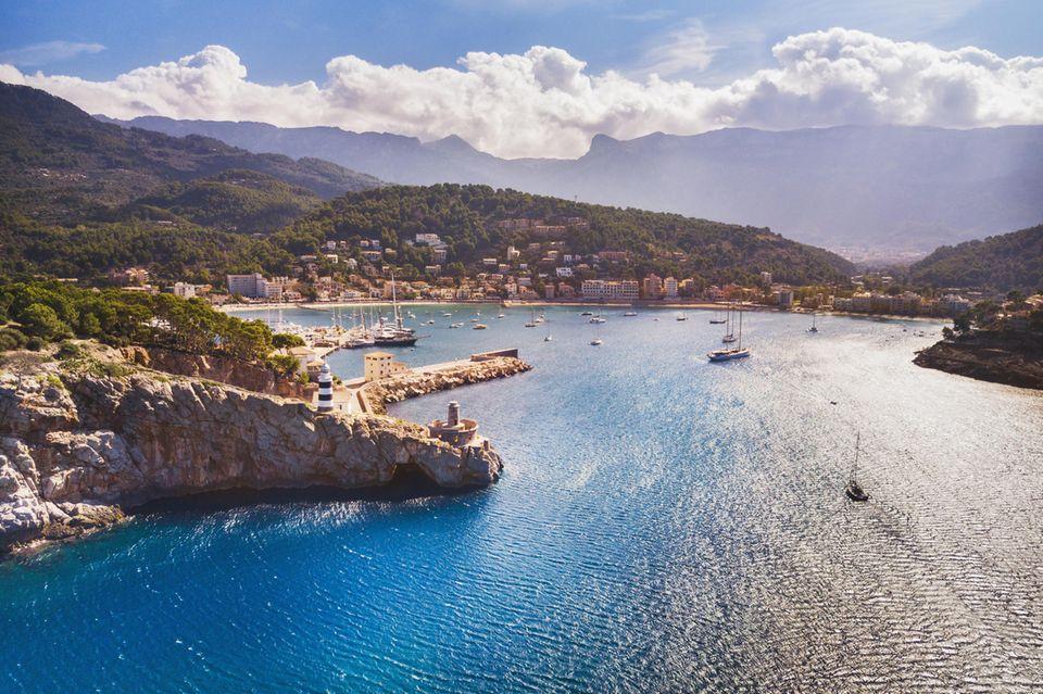 Blick auf Port de Sóller