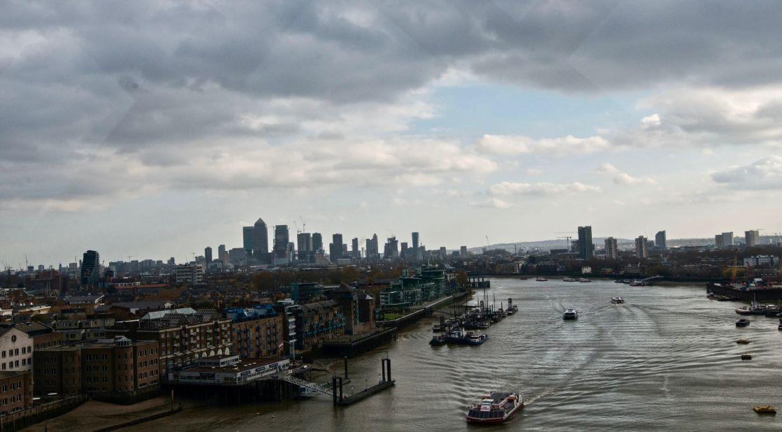 <strong>Bygone London: </strong>The views to the West might be the more iconic, but the views from the East Walkway are more representative of the London of days gone by. 